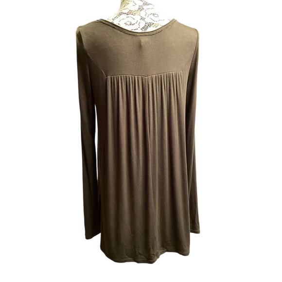 We The Free Love Valley long-sleeve top olive green size M - Picture 5 of 9